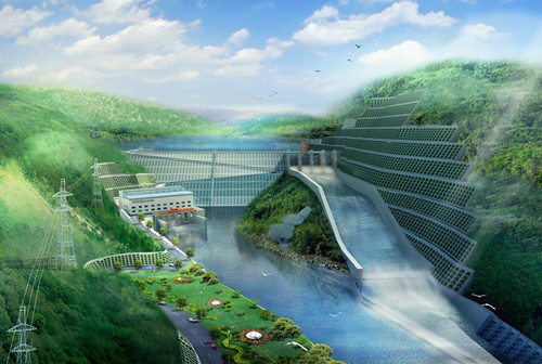 龙潭老挝南塔河1号水电站项目